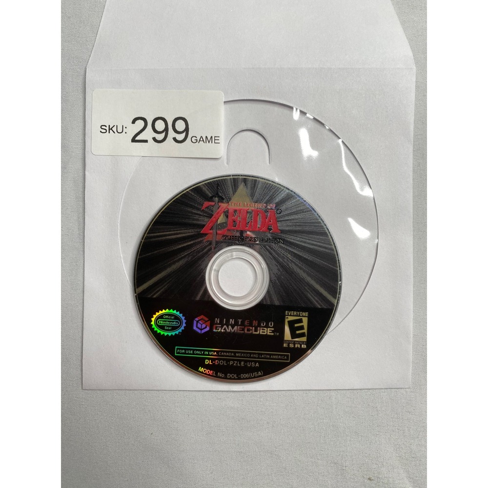 The Legend of Zelda Collectors Edition Nintendo GameCube